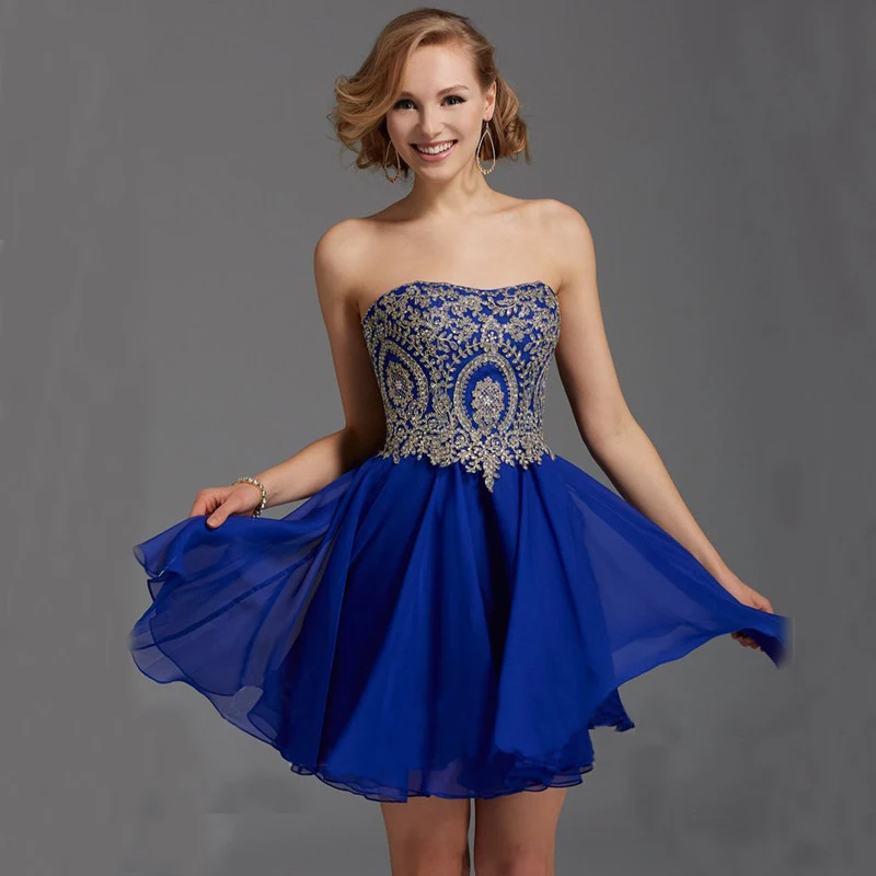 

High School/University Above Knee Cocktail Party A-Line Beautiful Lace Applique Short Homecoming Dresses 2019 Party Gowns