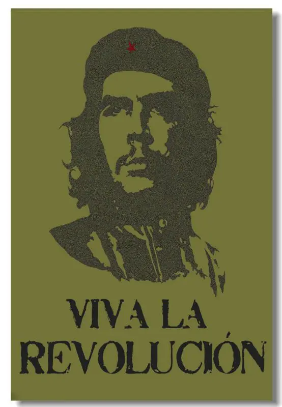 Che Guevara Retro Photo Classic Fashion Movie Style Custom FREE SHIPPING Poster Print Size(40x60)cm Wall Sticker | Дом и сад