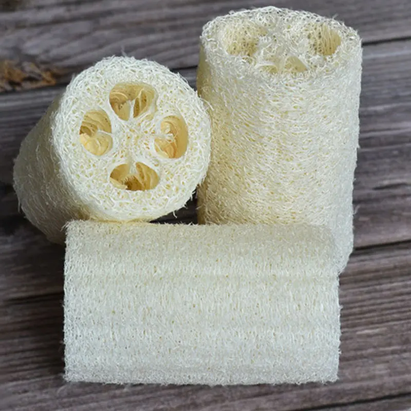 Loofah натуральная горячая Распродажа губка для душа 1 шт. скруббер коврик