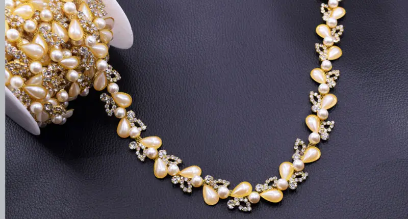 Gold pearl Trim HF-435 (9)