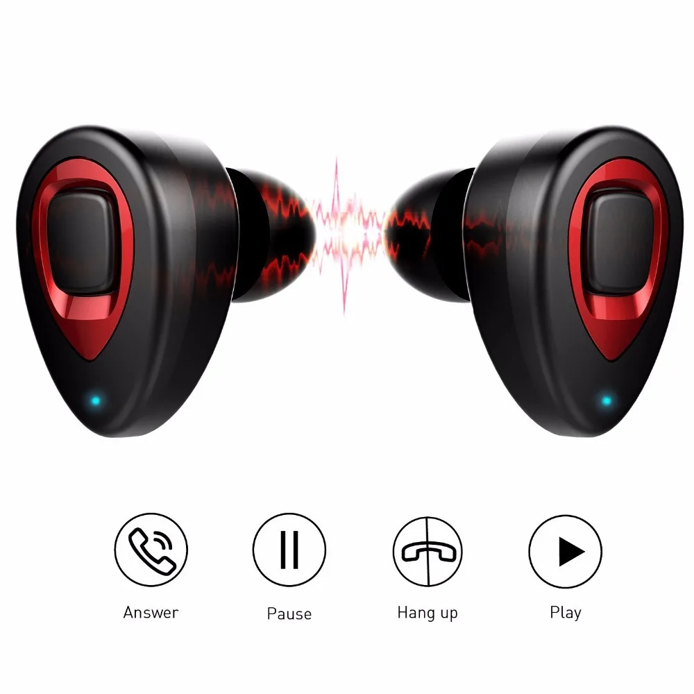 Дешево SagoTWS K5s беспроводные наушники Bluetooth наушники мини спортивные наушники с защитой от пота Bluetooth наушники с микрофоном для iPhone samsung