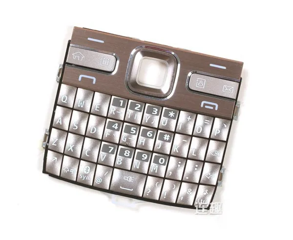 Белый/черный/золотистый/серый/фиолетовый Корпус основной Функция клавиатуры кнопки чехол для Nokia E72