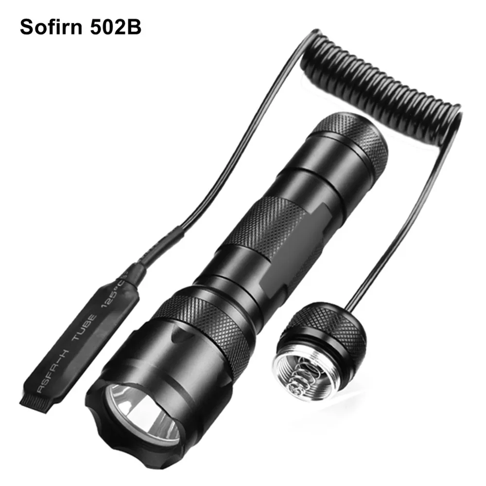 Sofirn 502B мышь Хвост переключатель комплект мощный светодиодный фонарик 18650 Cree 5