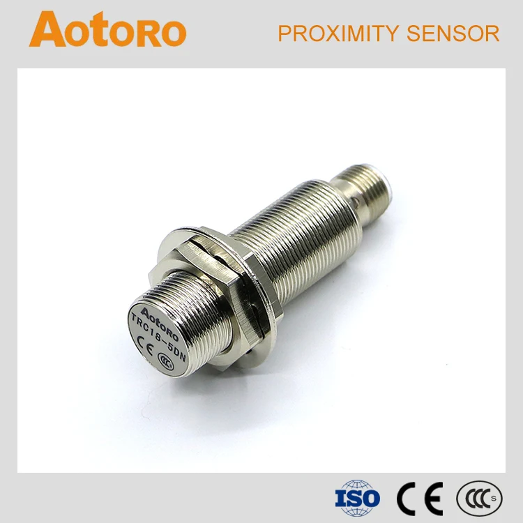 

suppliers TRC18-5DN connector NPN flush inductance proximity switch sensor