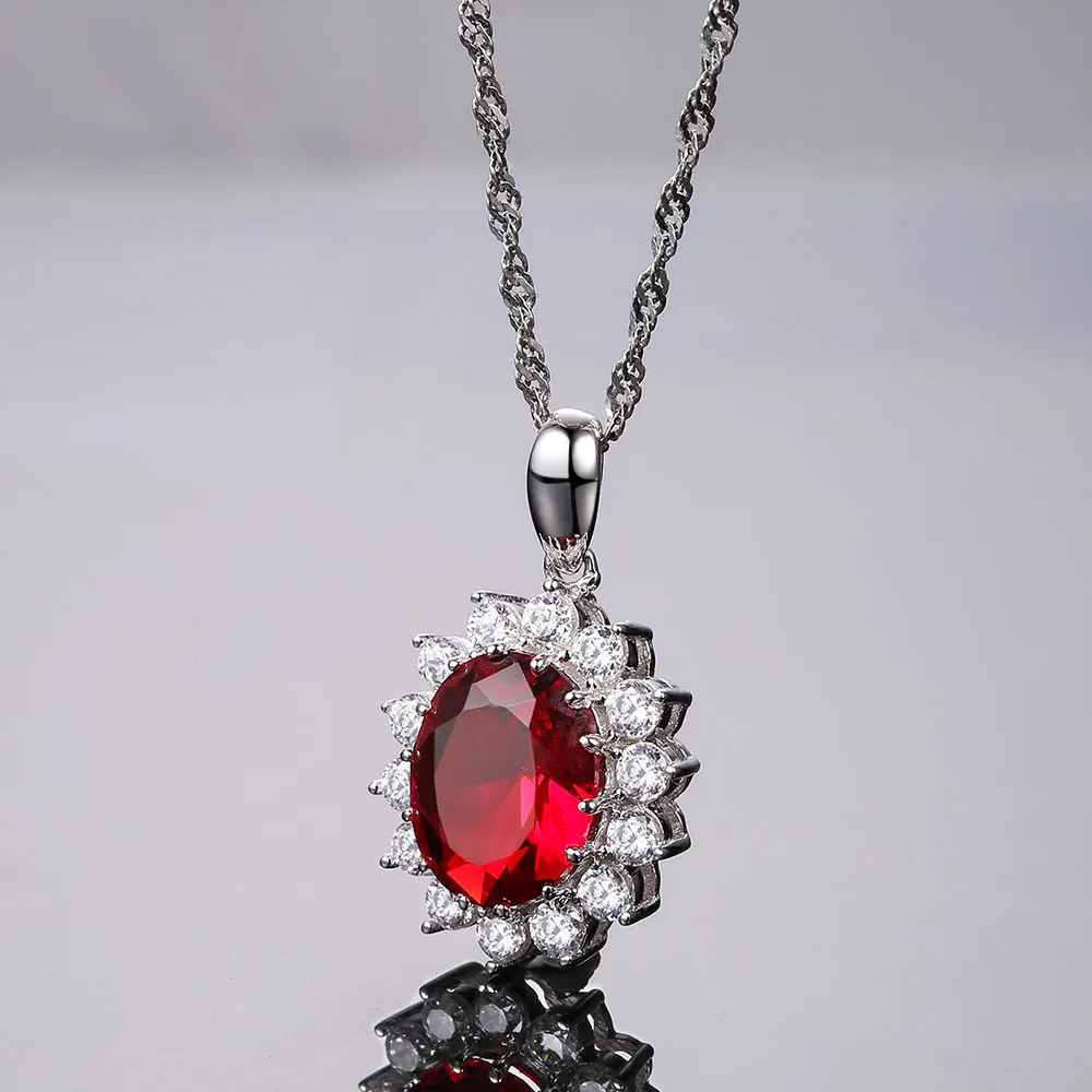 silver ruby pendants CASP03881SA-1 (2)