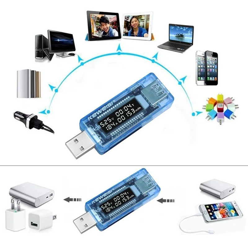Voltage Current Power Capacity Tester Meter (4)