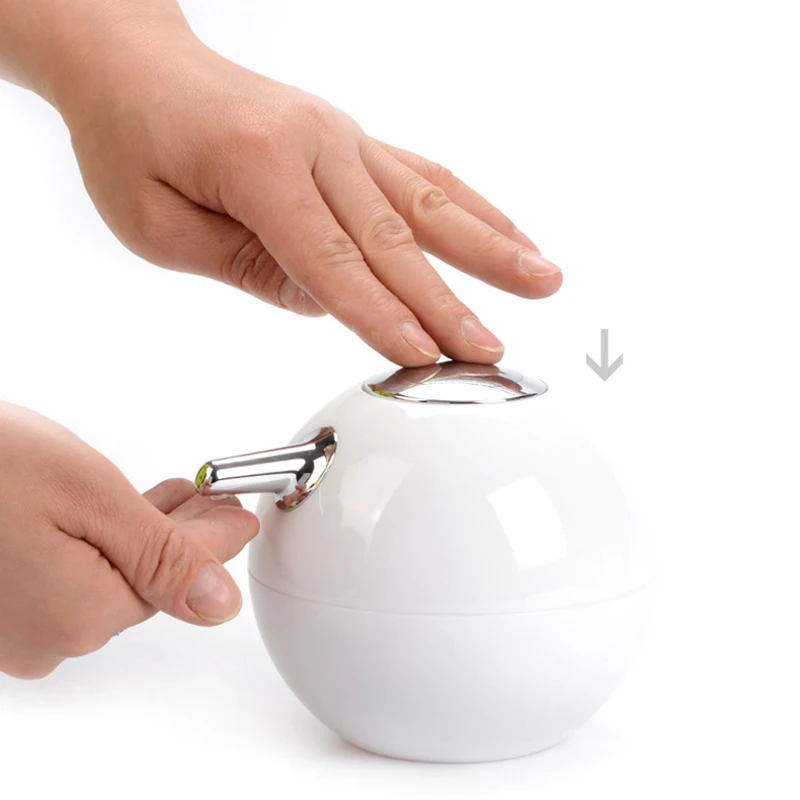 

380ml Portable Soap Dispenser Ball Shape Hand Washing Bottle Soap Dispenser Press Bathroom Liquid Shampoo Shower Gel Container