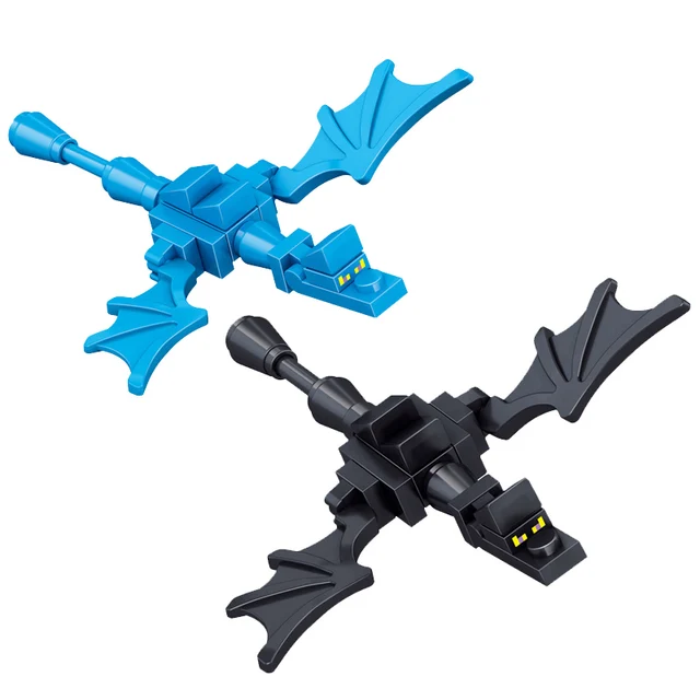 Best Price Compatible Legoe Single Sale Dragon Mini Zombie Steve Toy With Minecrafted Building Blocks Figure Boy Girl Children Toys Gift