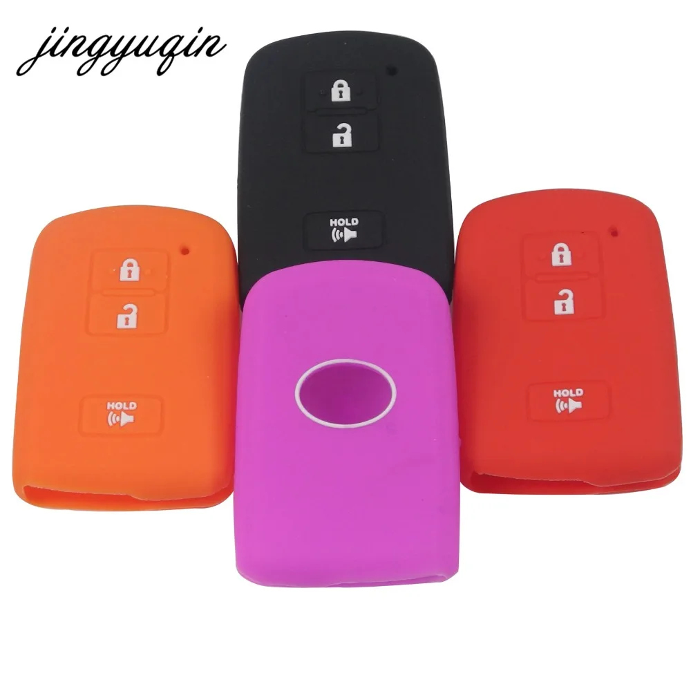 Keyforkess 30pc Smart Fob custodia protettiva per telecomando custodia in Silicone per Toyota Tacoma Land Cruiser Camry Avalon Car Styling Protector Wallet 6 1 (2) -