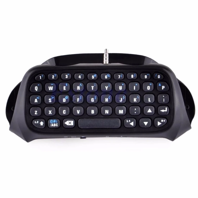 2021 Новый беспроводной Bluetooth клавиатура Клавиатура Chatpad для PS4 игровой контроллер |