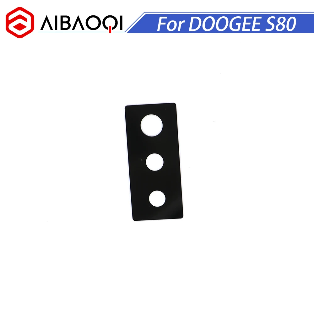 

AiBaoQi New Original For Doogee S80/S80 Lite Rear back Camera Glass Screen Protector Back Camera Clear Protective Film
