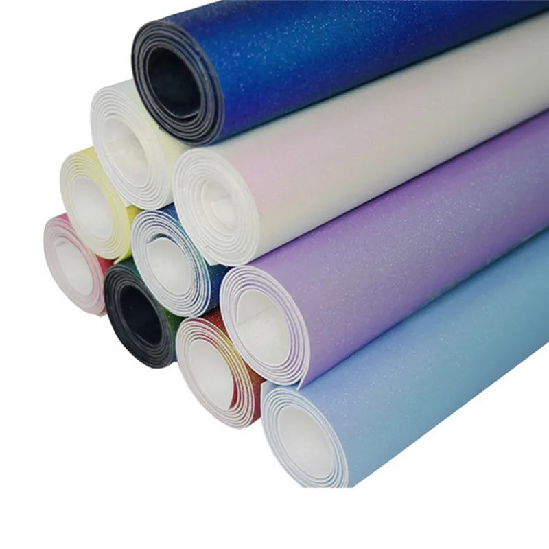 

Lychee Life A4 Colorful Laser Fabric High Quality Synthetic Leather DIY Sewing Material for Handmade Crafts