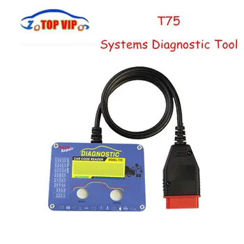 

Professional Auto Code Reader T75 OBD2 Code Scanner With Good Quality Free Shipping