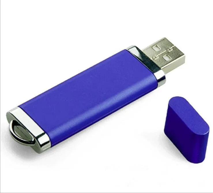 Hot selling rectangle USB Flash Drive business use 8gb 128gb USB 2 0 Flash Drivethumb pendrive 4