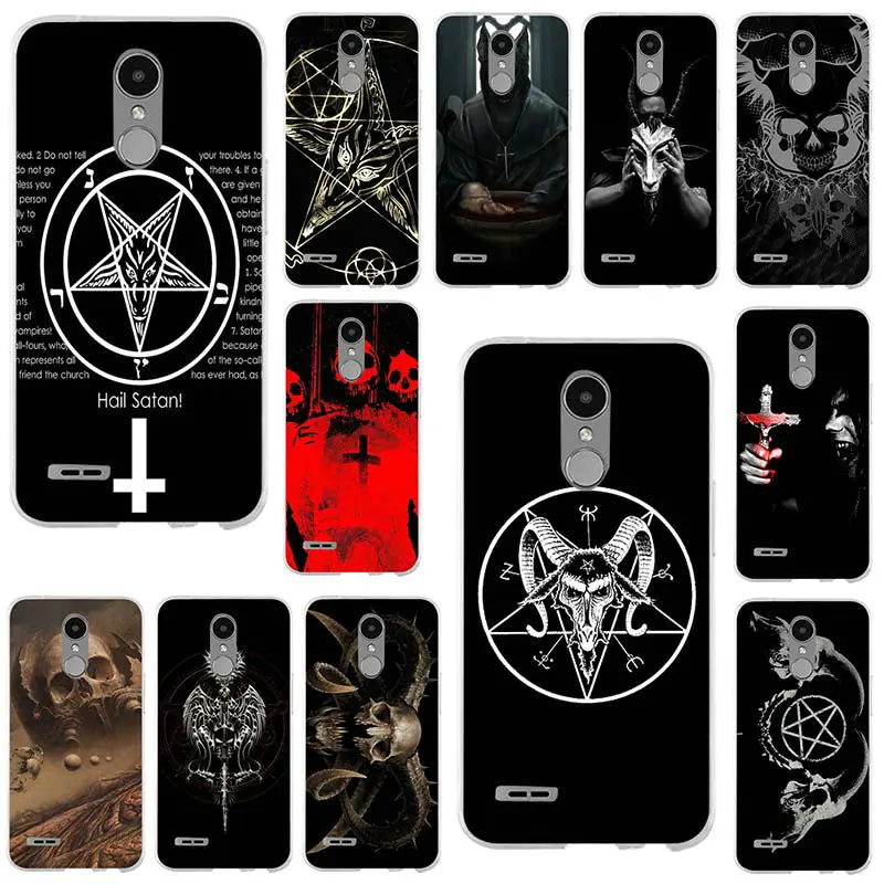 

Soft Silicon for LG K4 K7 K8 K10 2017 G2 G3 Mini G4 Spirit G5 G6 V10 V20 V30 Nexus 5X Phone Cases Satan Pentagram Occult Evil