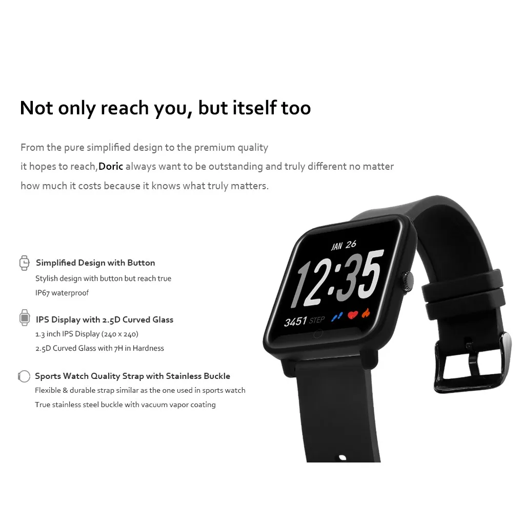 Bluetooth Smartwatch Браслет Шагомер бег секундомер фитнес-трекер пульсометр Монитор артериального давления трекер сна