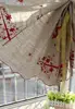 Junwell 1 шт. рождественские римские занавески из поли/льна с вышивкой, домашние волнистые кухонные занавески для гостиной, ванной комнаты, балк... ► Фото 3/6