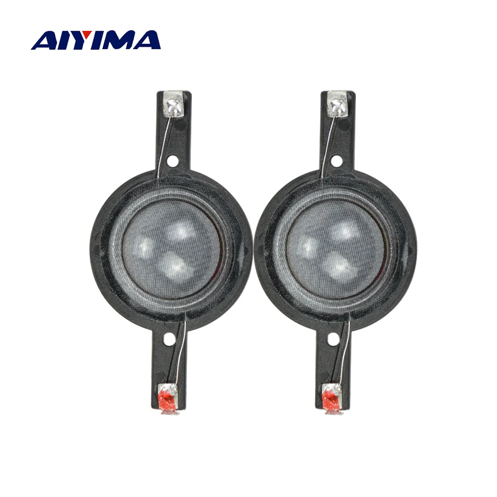 

AIYIMA 2Pcs Universal 25 Core Voice Coil Titanium Film Audio Active Speakers Repair Parts DIY For Home Theater Accessories