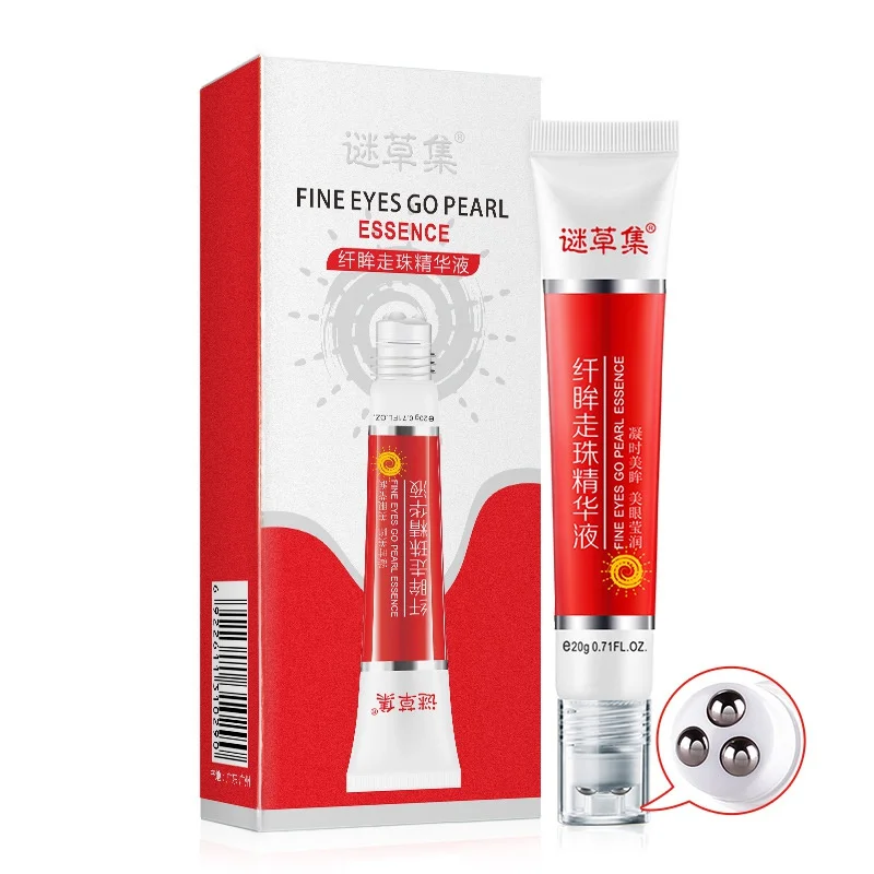 

20g Collagen Eye Serum Skin Care Scroll Anti-puffiness Anti-Aging Dark Circle Remove Moisturizing Eye Serum Gold Eye Cream