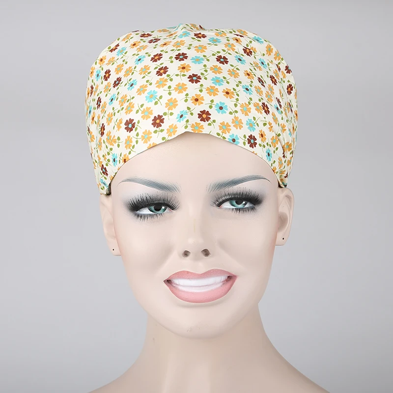 surgical scrub caps ,lab caps,skull caps WITH SWEATBANDS in yellowin