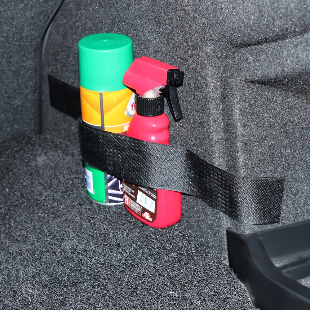 

4pcs/set Car Trunk to receive store content bag storage network for Skoda Fabia Rapid Superb Yeti Fire extinguisher Incorporated