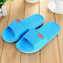 Mulheres Sólida Plana Chinelos de Banho Sandálias de Verão Chinelos Casa Indoor & Outdoor teenslippers modas da mulher sandálias 2019(China)