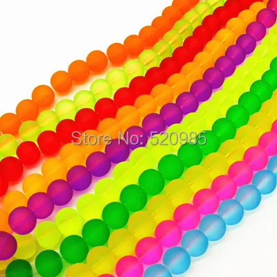 6mm-8mm-10mm-Mix-Color-Fluorescent-Round-Glass-Spacer-Beads-For-DIY-Necklace-Bracelet-Iridescent-Smooth (3)