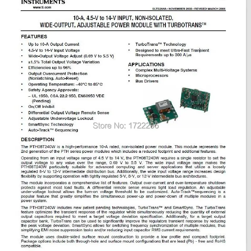 PTH08T240W 1