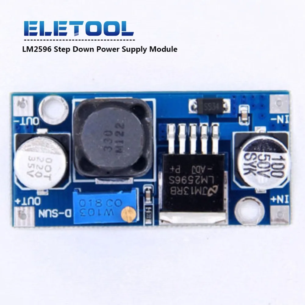 LED 3A Buck Down Converter DC-DC 1.25V-30V Constant Current Battery Charge Drive