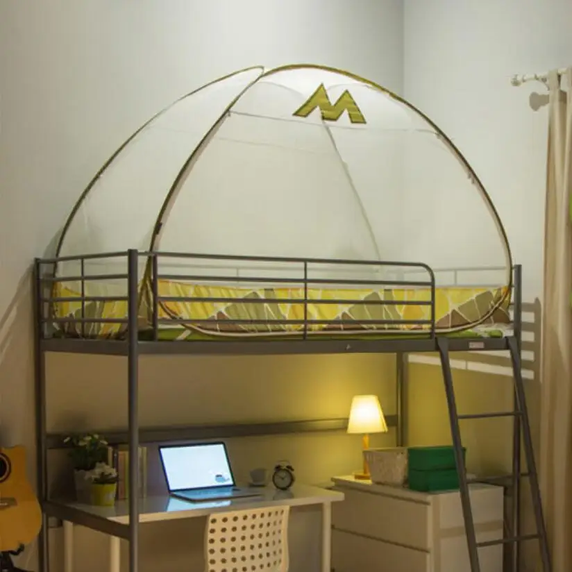 Москитерас Para La Cama двухъярусные кровати москитная сетка палатки зеленый розовый москитер кровать палатка, Дети Студенты москитные сетки для кроватей