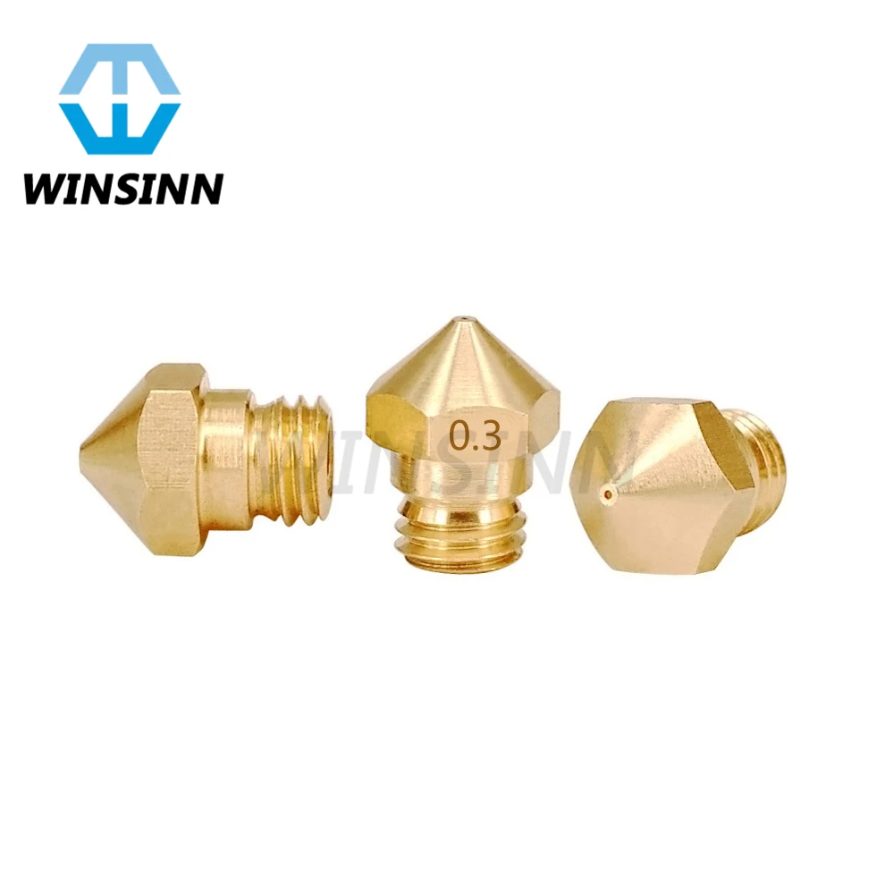 MK10 فوهة M7 موضوع 0.2-0.8 مللي متر النحاس ل Wanhao Makerbot 2 الخالق برو D4 I3 3D طابعة