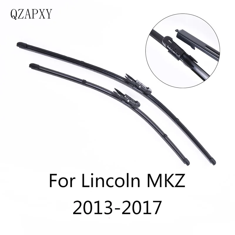 2013-2017 QZAPXY Стеклоочистители Лезвия для Lincoln MKZ от 2007 2008 2009 2010 2011 2012 стеклоочиститель аксессуаров для автомобилей - Цвет: 2013-2017