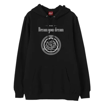 

Kpop wjsn album dream your dream same printing pullover hoodies unisex fashion fleece/thin wjsn sweatshirt loose hoodie
