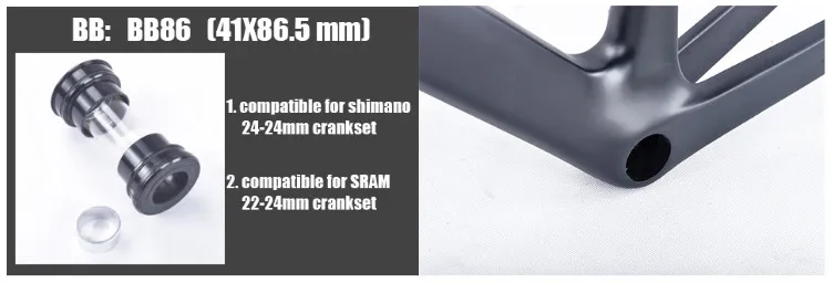 Sale 2018 NEW Chinese Carbon Road Frame T800 UD black Aero full carbon fiber road bike frame QR or thru axle 47/51/53cm 11