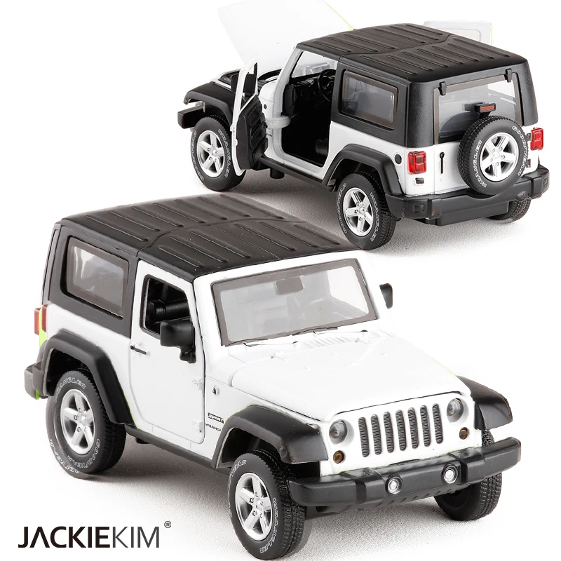 Высокая имитация Изысканная модель игрушки модель Jeep Wrangler Rubicon модель автомобиля 1:32 Сплав модель автомобиля коллекция для детских игрушек