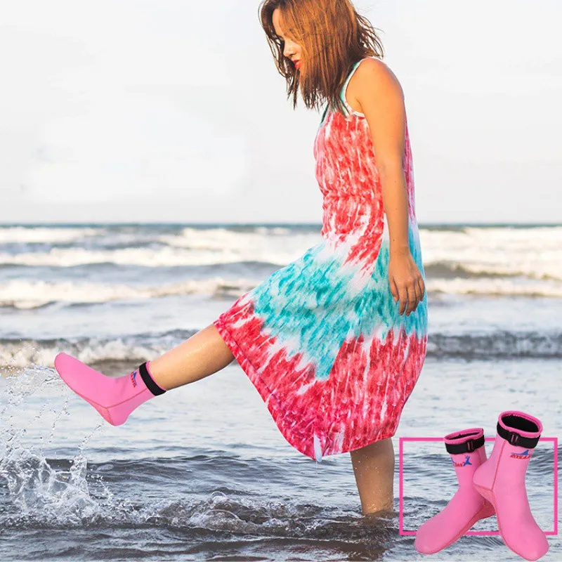 

3.5mm Neoprene Socks Snorkeling Boots 3mm Diving Wetsuits Socks Diving Shoes Beach Socks Water Sport Accessories