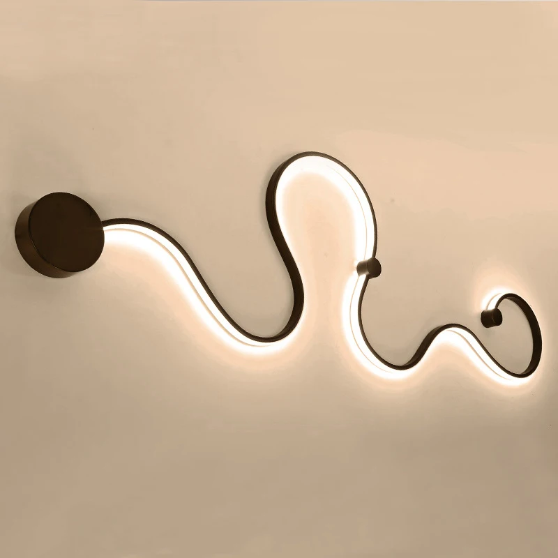 Modern-LED-Wall-lights-chrome-creative-wall-decoration-home-lighting-Simple-Bedside-Wall-Lamp-for-aisle