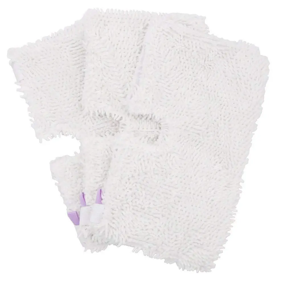 

Top Sale 3Pcs Household Microfiber Replacement Cleaning Pads For Shark Steam Pocket Mops S3500 Series,S2901,S2902,S3455K,S3501