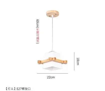 Подвесные светильники из цельного дерева, китайский барный ресторан, простой подвесной светильник из овчины,, бревно, лестница, коридор, японский, dropligh MZ15 - Цвет корпуса: M