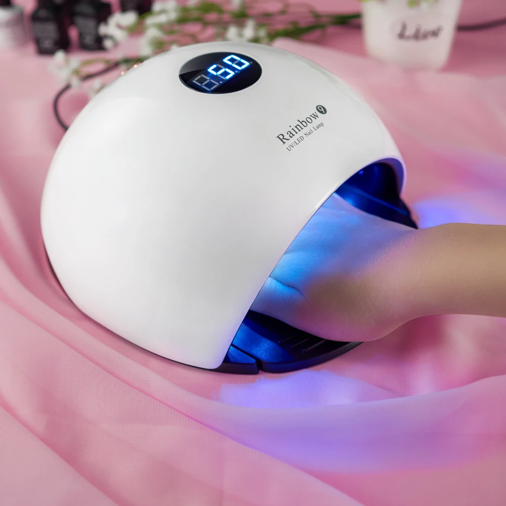 YingJia 48W Rainbow9 Professional LED UV Nail Lamp Led Nail Light Nail