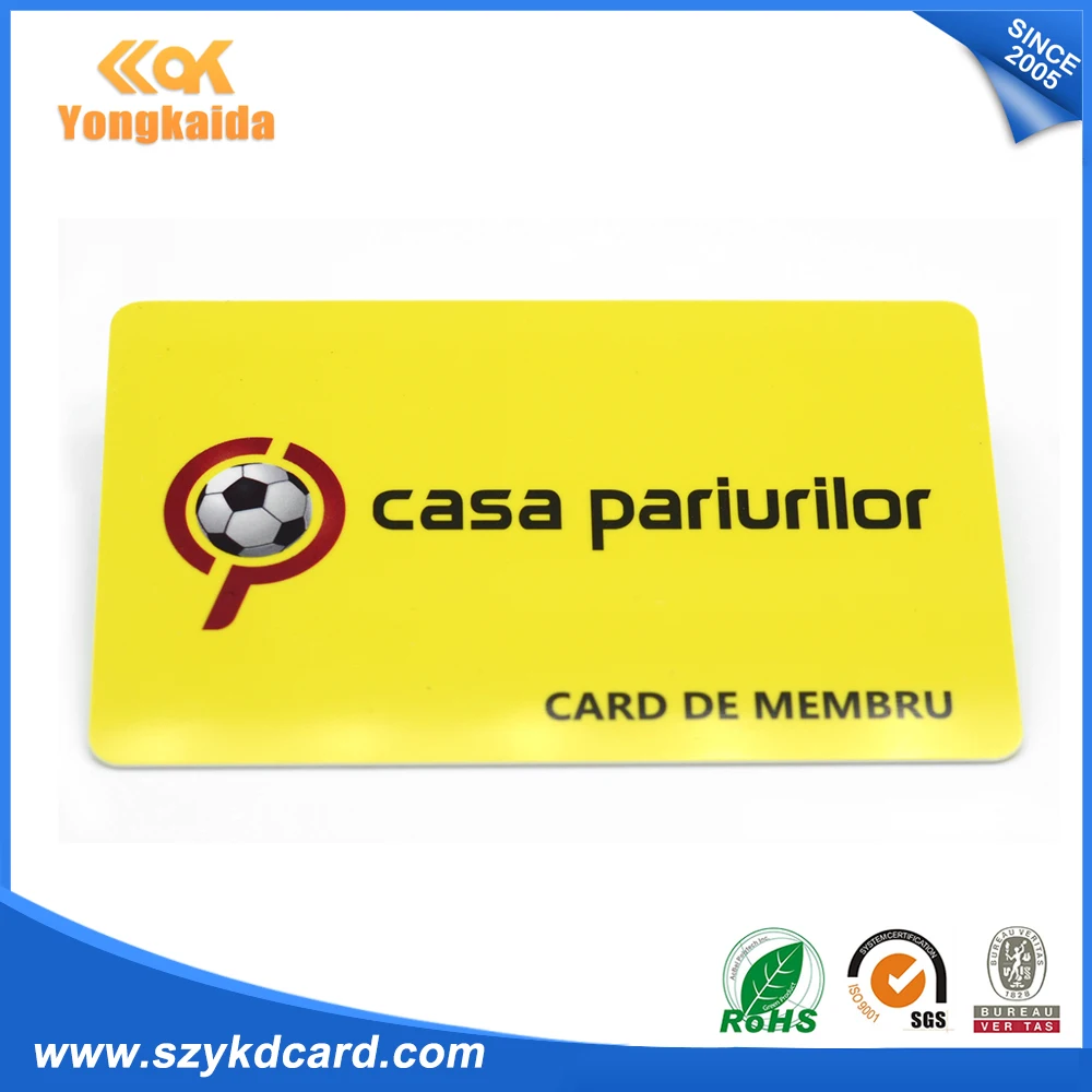 Yongkaida 1000 шт./лот ПВХ Печатный cr80 Размер Смарт пластик ПВХ контакт ic фудан 4442 карта для контроля доступа