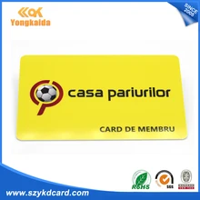 Yongkaida 1000 шт./лот ПВХ Печатный cr80 Размер Смарт пластик ПВХ контакт ic фудан 4442 карта для контроля доступа