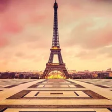 Один день в Парижской башне diy картина из бисера, пейзаж на заказ полный квадратный/круглый олень Алмазная вышивка пейзаж Парусник поезд