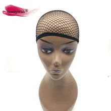 20 шт две открытые нейлоновая сетка для волос черный коричневый бежевый цвет Невидимые эластичные сетки для волос и парик крышка мягкий парик крышка s