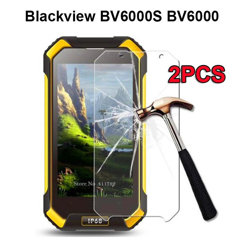 Закаленное стекло Blackview BV6000 2 шт. 4 7 дюйма 100% Премиум Защитная пленка для экрана