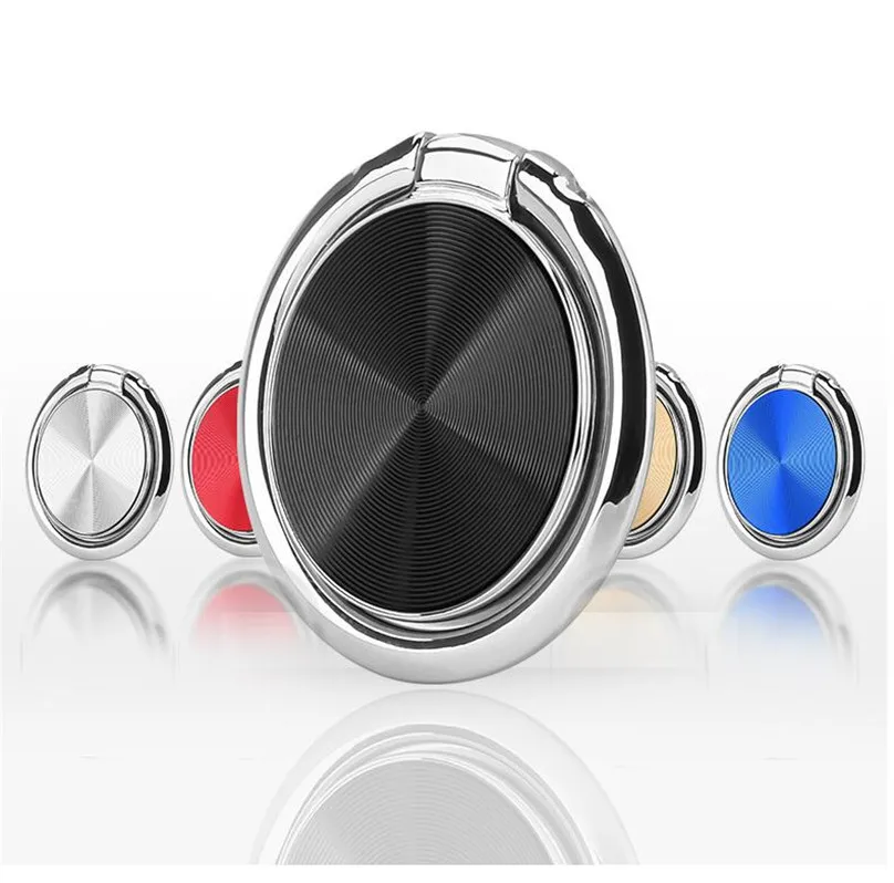 Best 1000pcs CD Spin 360 degree Rotating Finger Ring Spinner Mobile Phone Stand Holder Support Car Holde For iPhone samsung 0