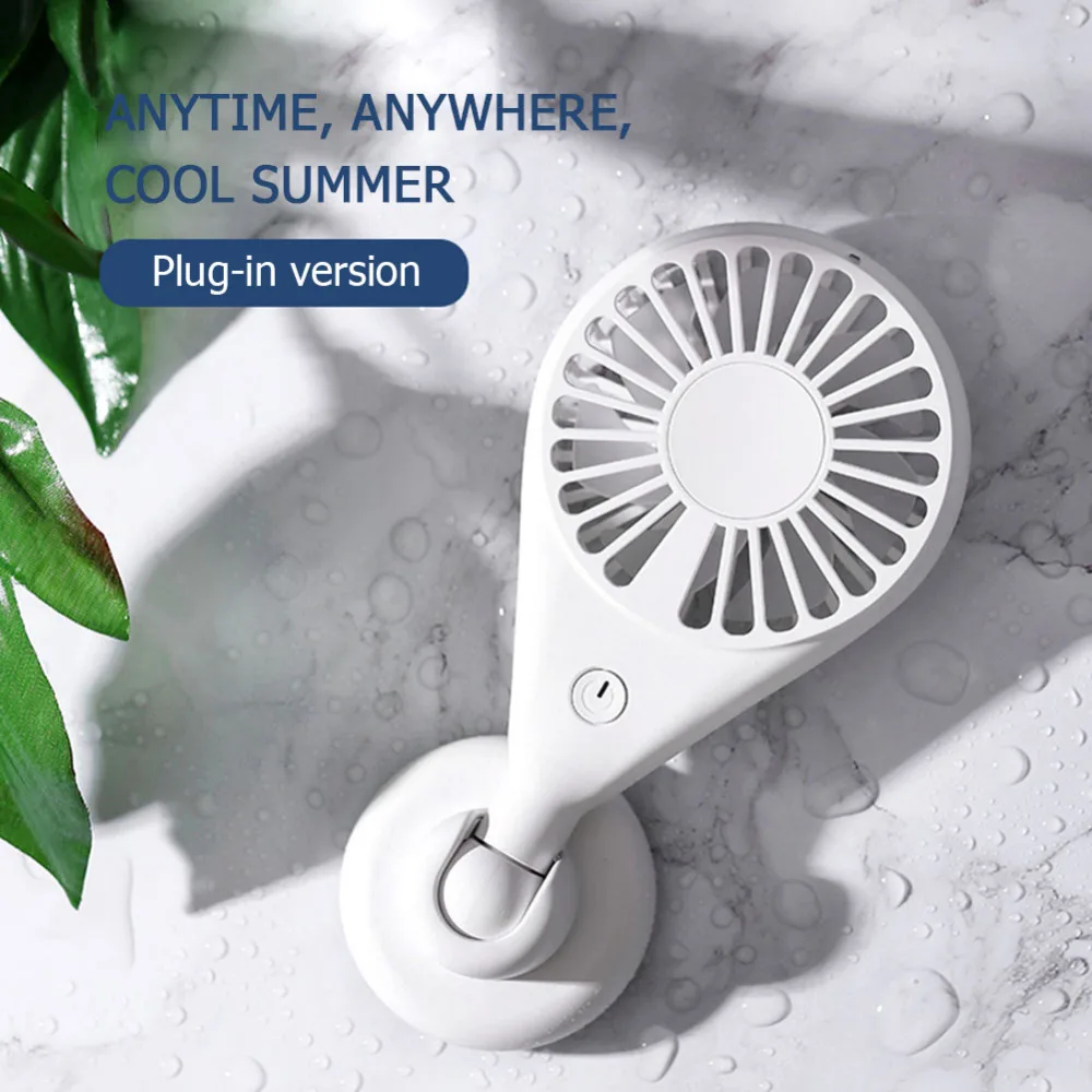 Portable Mini Fan Handheld Ventilador USB Rechargeable Fan 7 Blades Desktop Summer Cooler Air Cooling Fan for Outdoor Travel (10)