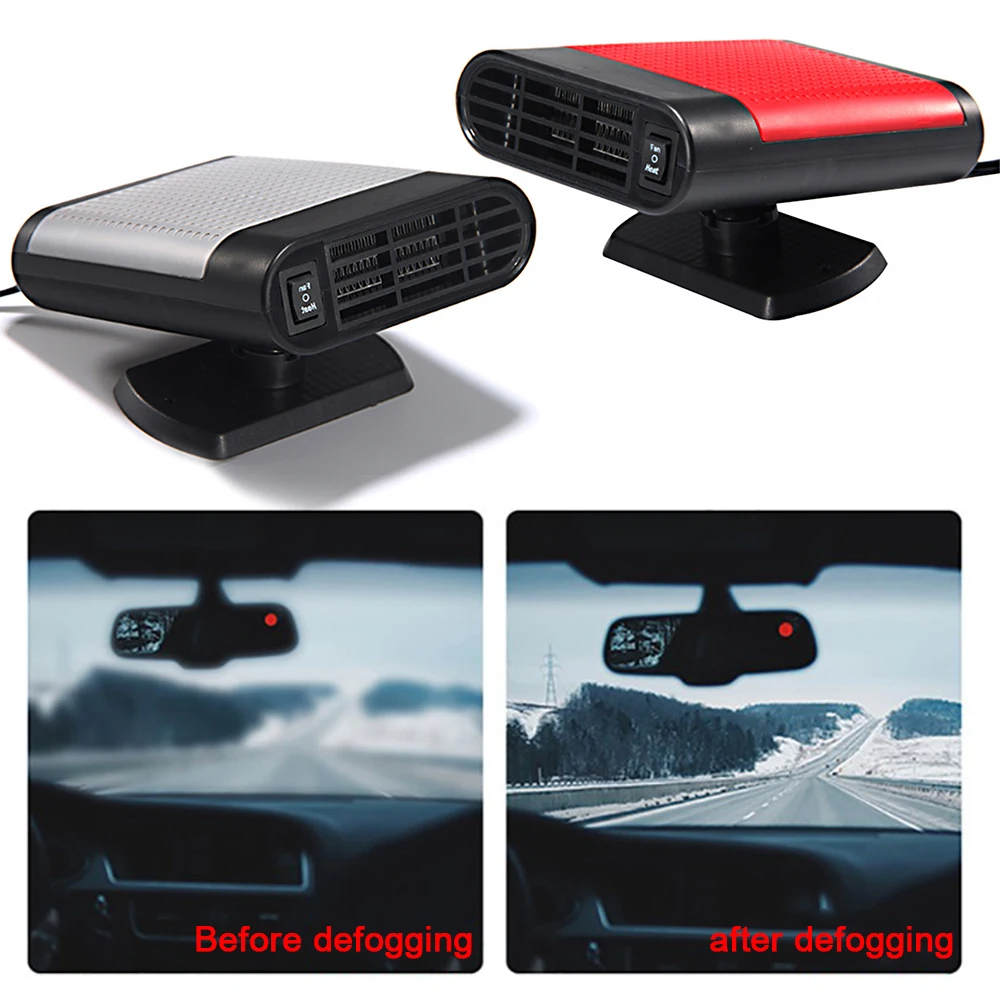 

1PC Car Heater 24V 150w Car Heater Car Windshield Snow Defrosting Defogger for Truck Bus Defrost Defogger