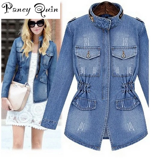 jaqueta jeans slim feminina