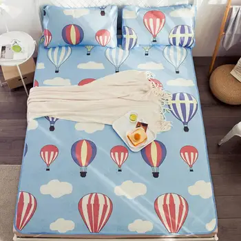 

2019 New models 3D printing Summer sleeping mat Summer foldable bedding mattress Cold mat with ice silk Hot Balloon Bed Sheets